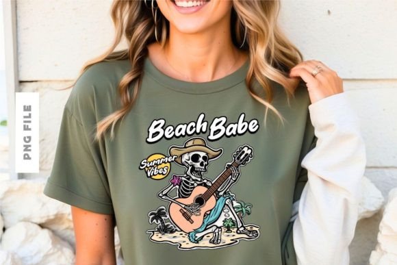 Capture the Coast: The Ultimate Beach Babe Summer Vibes Design