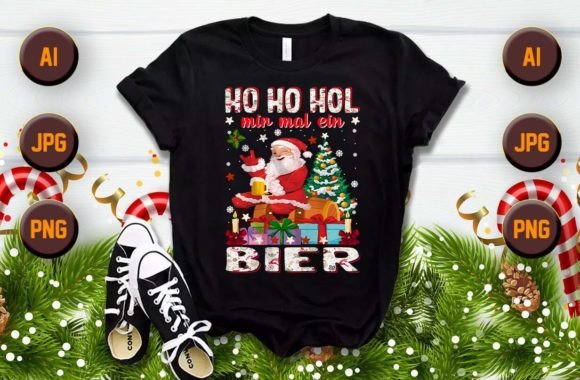 Christmas Custom Trendy T-Shirt Design: Your Festive Canvas Awaits