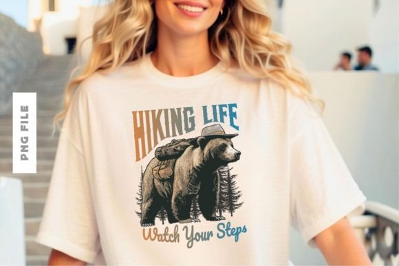 Hiking Life: The Ultimate T-Shirt Design for Adventure Brands
