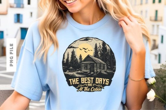 The Best Days Are at the Cabin: A Design for Cozy Merchandise